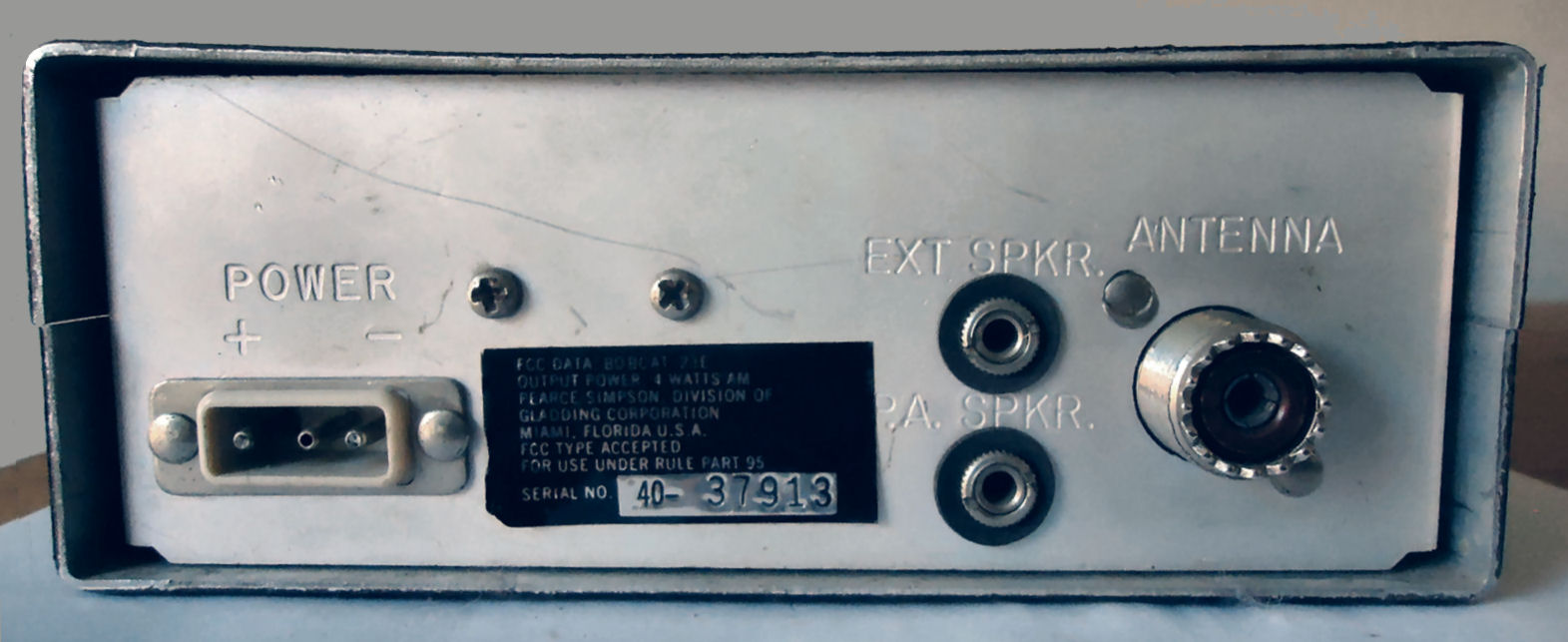 Pearce-Simpson Bobcat 23E